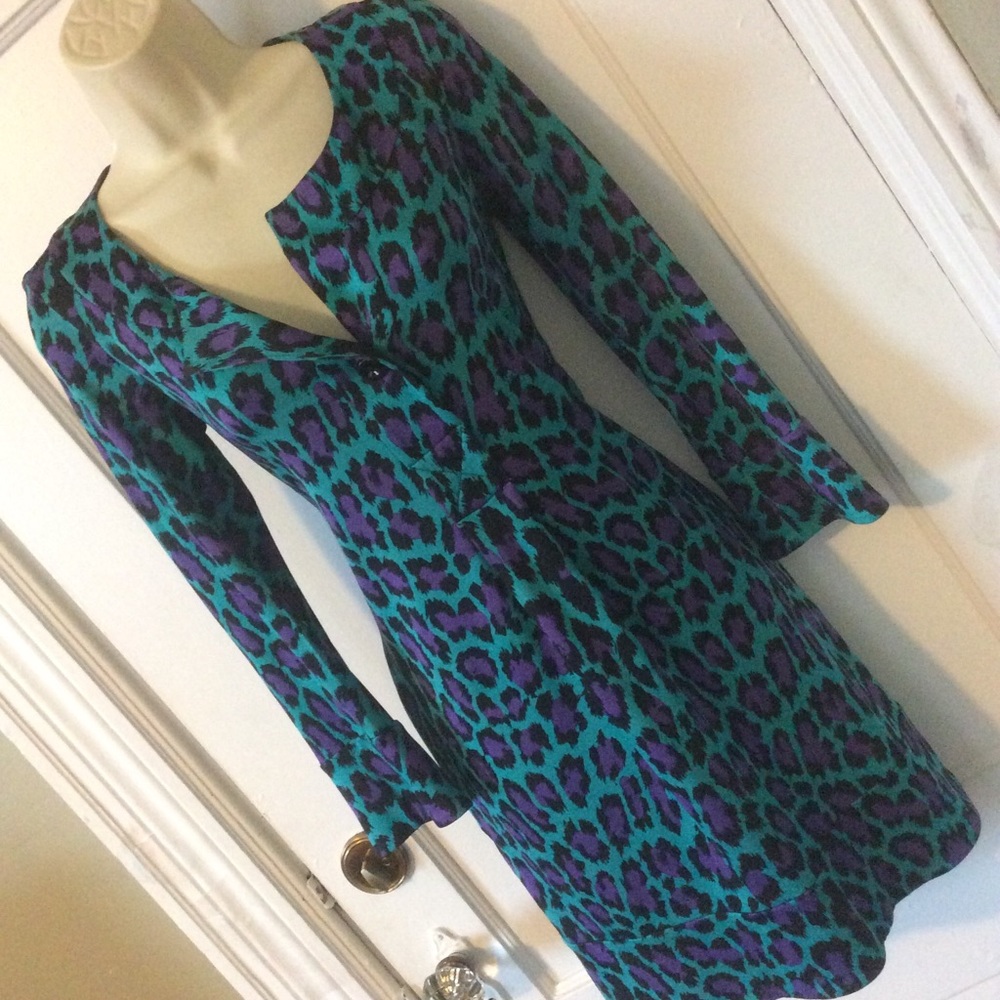 Leopard DIANE Von FURSTENBERG Vintage GABY Dress